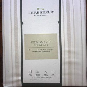Twin 400 Thread Count Solid Performance Sheet Set